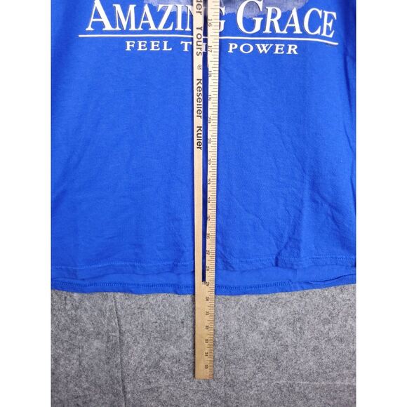 Jesus Amazing Grace Religious Shirt Men's XL Graphic God Almighty Lord Christian - Picture 6 of 7
